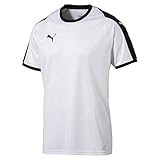 Puma Herren T-shirt, Puma White-Puma Black, XS *
